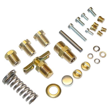 Aic Replacement Parts JDS909 Single Induction 'Late' Carburetor Hardware Kit Fits John Deere JDS909-STR